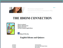 Tablet Screenshot of idiomconnection.com